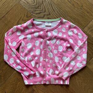 Hanna Andersson Girl’s Dot Cardigan